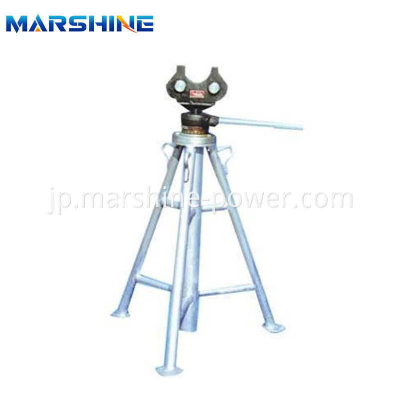 Simple Large Capacity Hydraulic Conductor Reel Stands